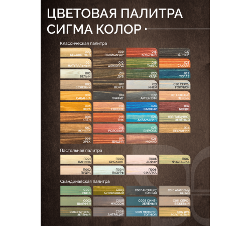 Приобрести МАСЛО С ТВЕРДЫМ ВОСКОМ «СИГМА-ДЕКОР ПРЕМИУМ» в Батайске, Ростовская область