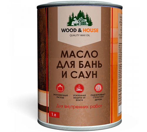 Приобрести МАСЛО ДЛЯ БАНЬ И САУН WOOD & HOUSE в Батайске, Ростовская область